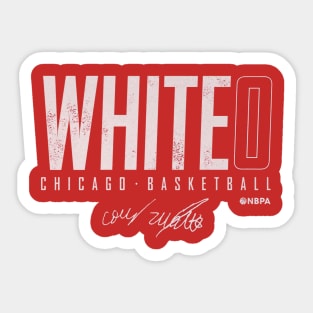 Coby White Chicago Elite Sticker